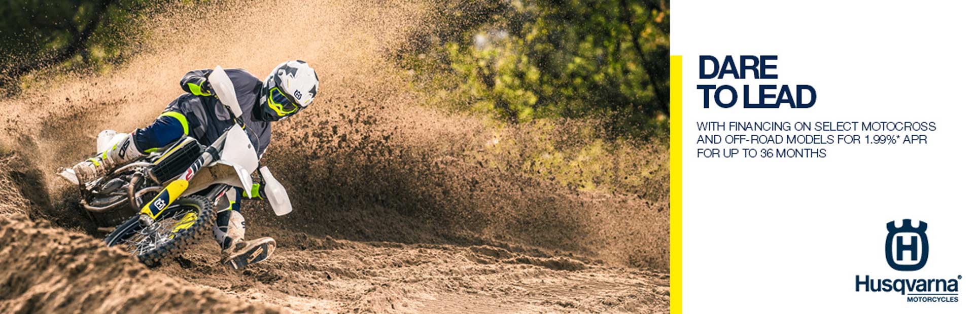 Husqvarna Motorcycles: Dare To Lead Retail Finance Program