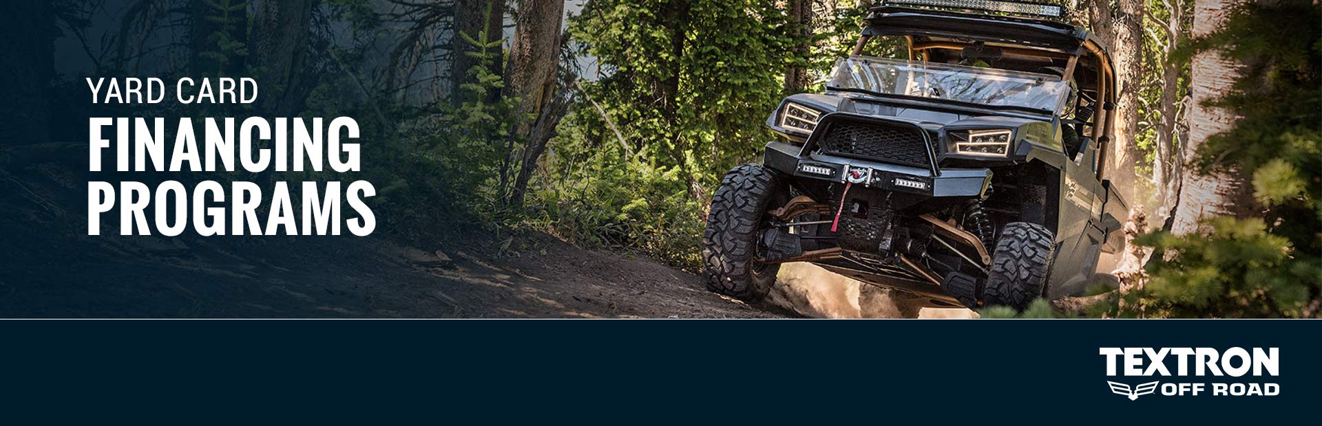 Textron Off Road: Yard Card Financing Programs