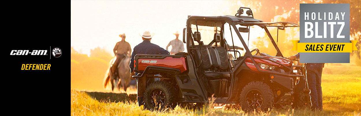 Can-Am: Holiday Blitz Sales Event - DEFENDER