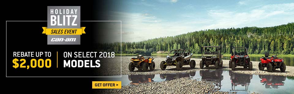Can-Am: Holiday Blitz Sales Event - Can-Am
