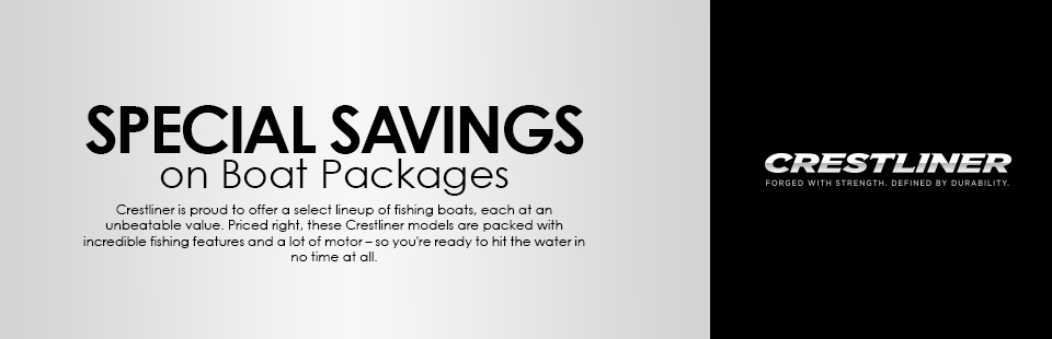 Crestliner: Special Savings on Boat Packages