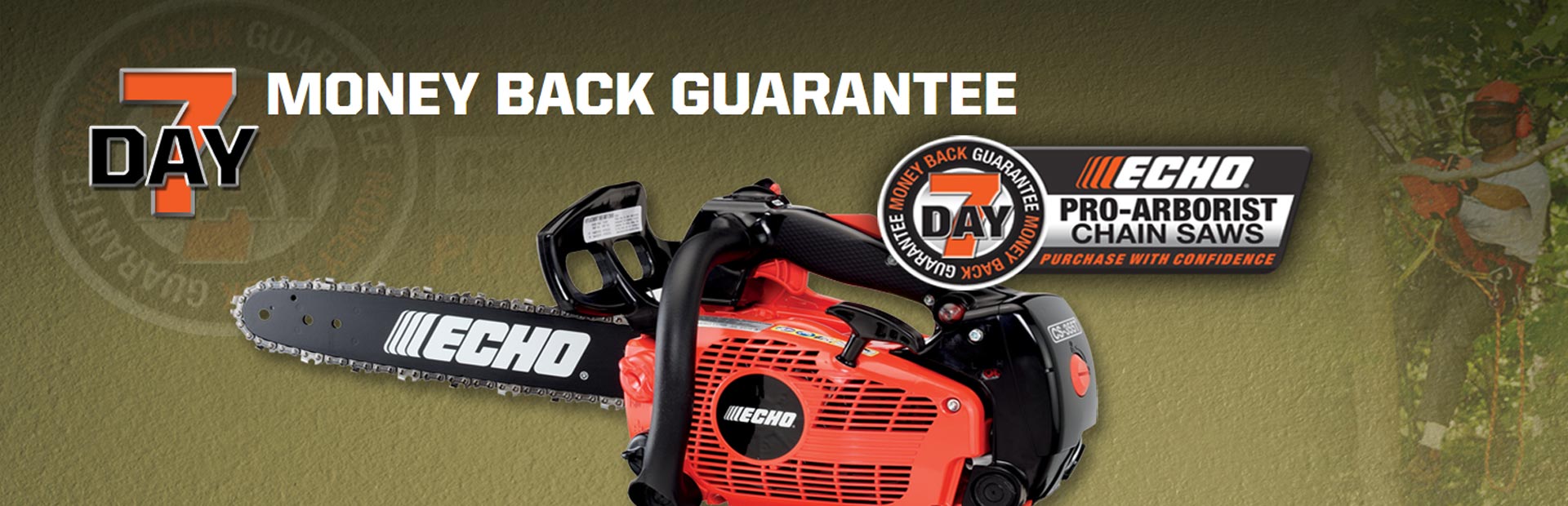ECHO: 7 Day Money Back Guarantee