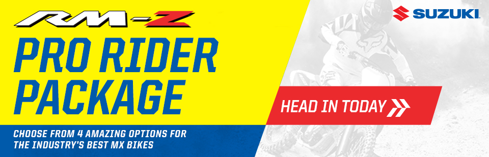 Suzuki: RM-Z Pro Rider Package
