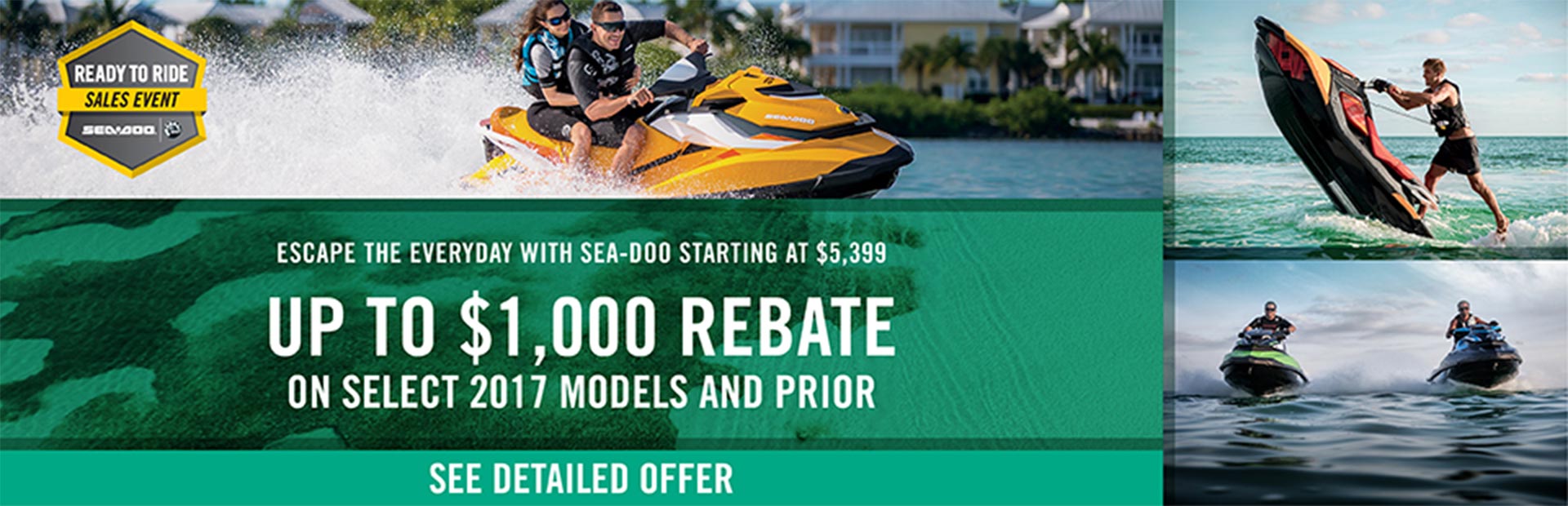 Sea-Doo: Ready to Ride Sales Event