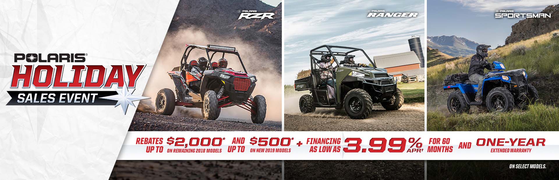 Polaris Industries: Polaris Holiday Sales Event