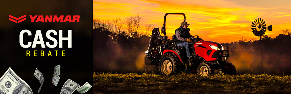 Yanmar USA: Cash Rebate