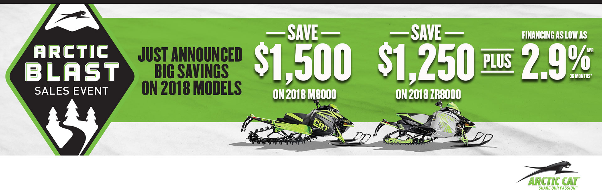 Arctic Cat: Arctic Blast Sales Event
