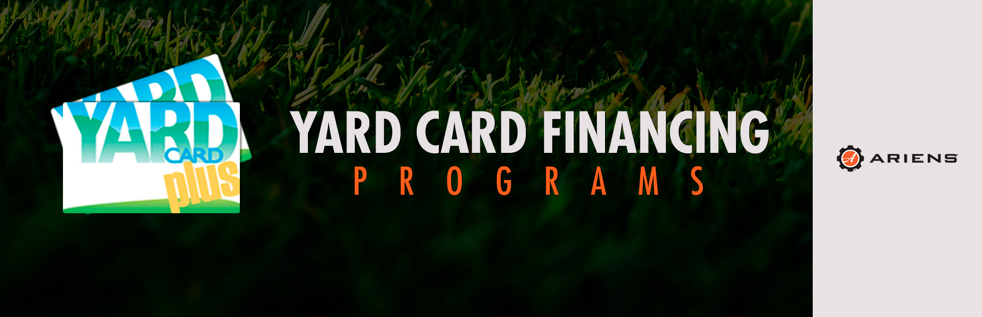 Ariens: Consumer/Commercial Yard Card Financing Programs