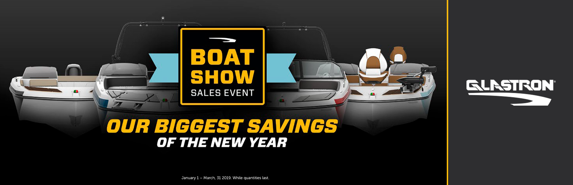 Glastron: Boat Show Sales Event
