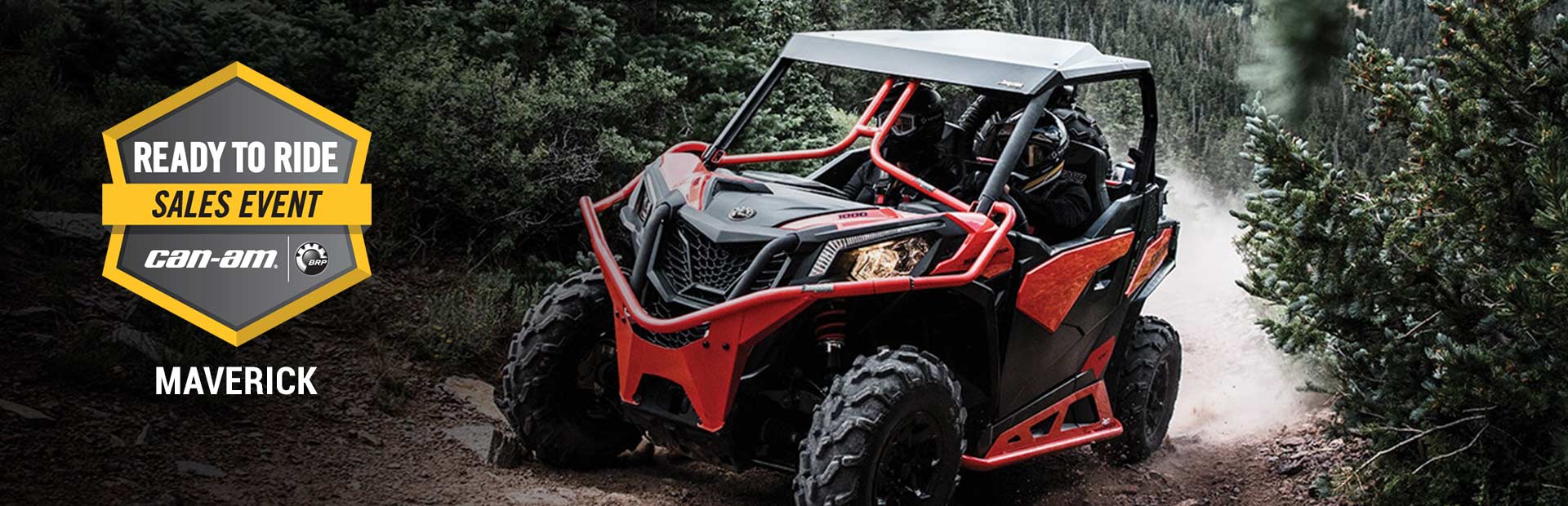 Can-Am: Ready to Ride Sales Event - MAVERICK