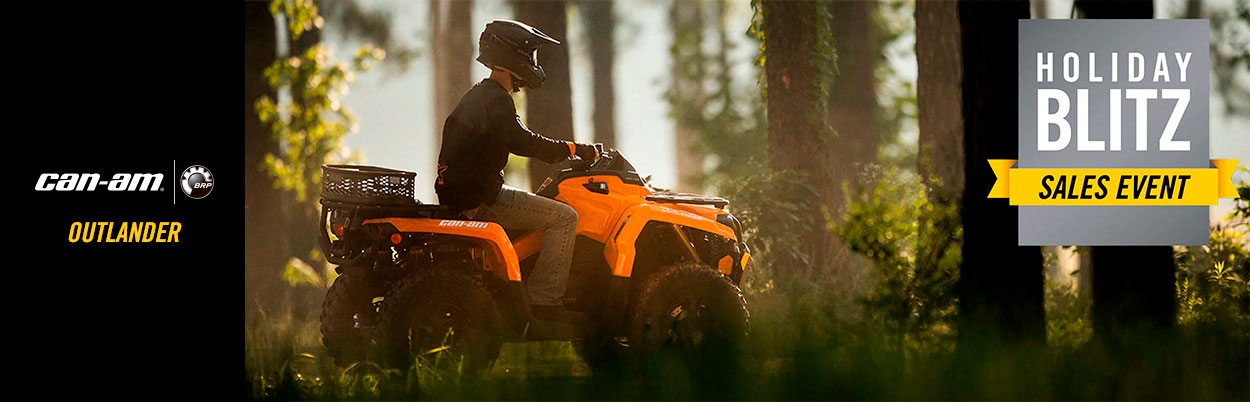 Can-Am: Holiday Blitz Sales Event - OUTLANDER