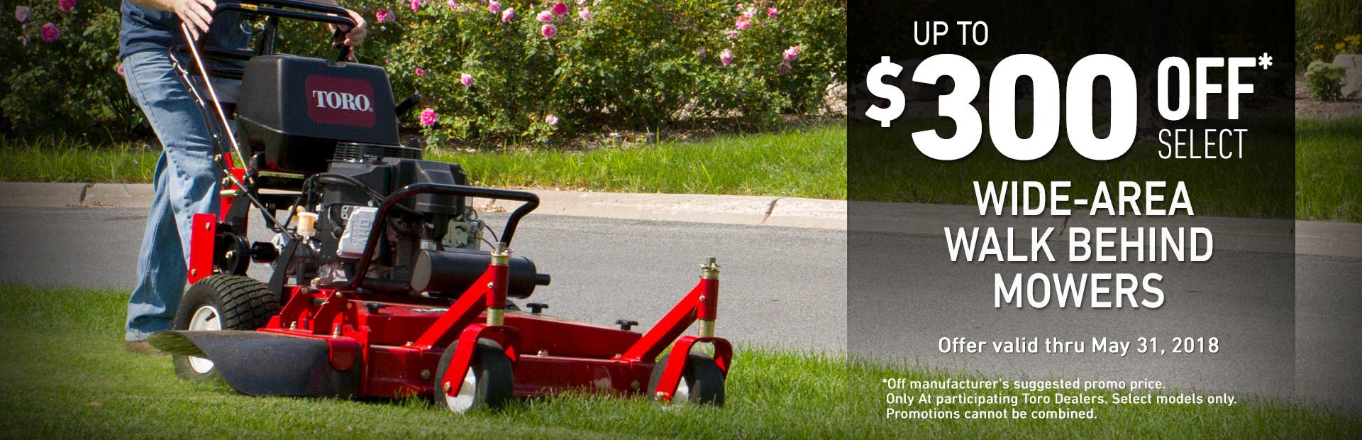 Toro: $300 off Mid-Size Fixed Deck & Floating Deck Gear