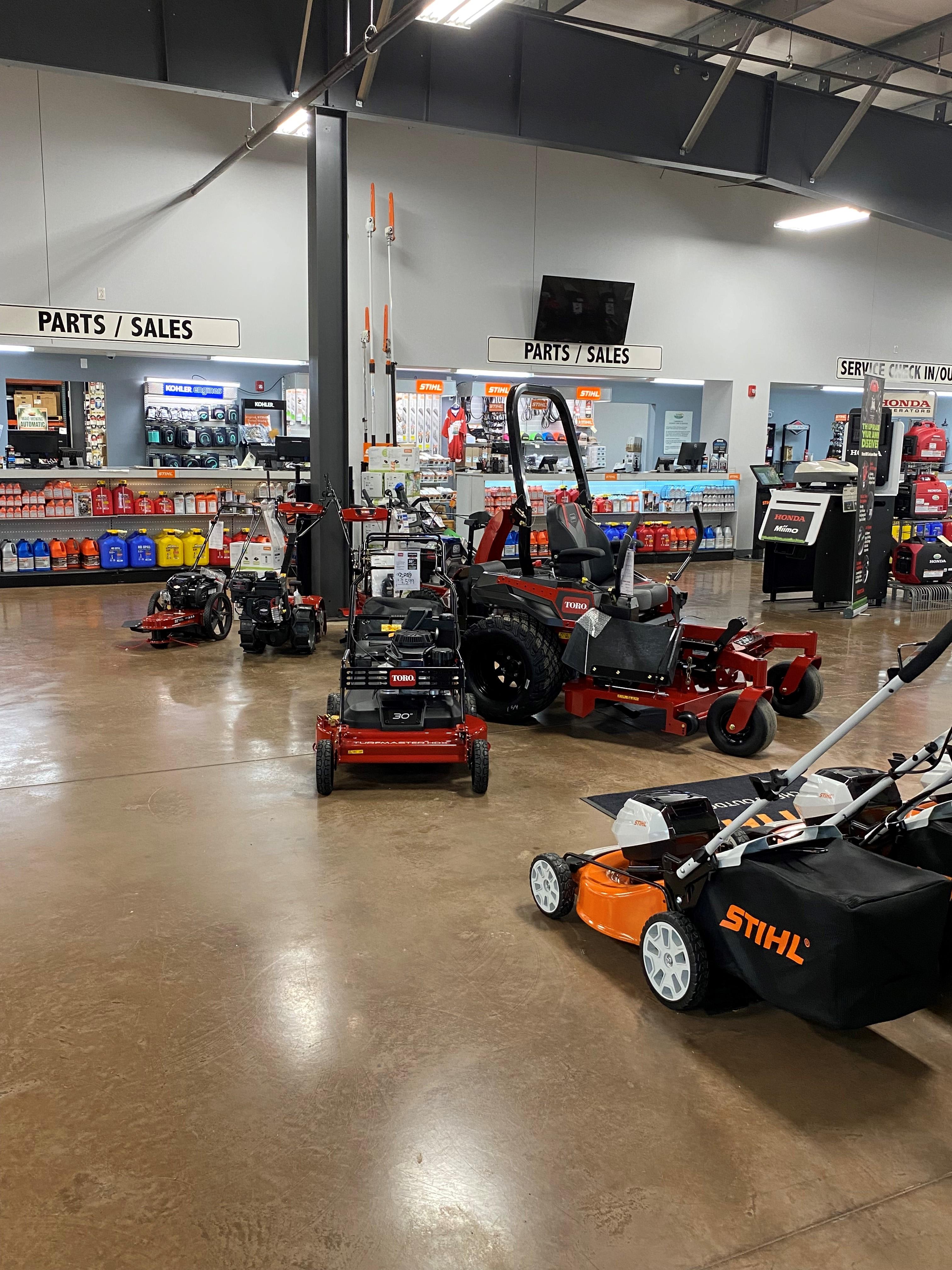 Showroom Fletcher's Outdoor Power Equipment Delmont, PA (724) 8378156