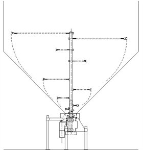 A real deal silo unloader diagram