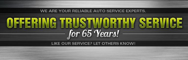 Trustworthy 65 years Trustworthy 65 years