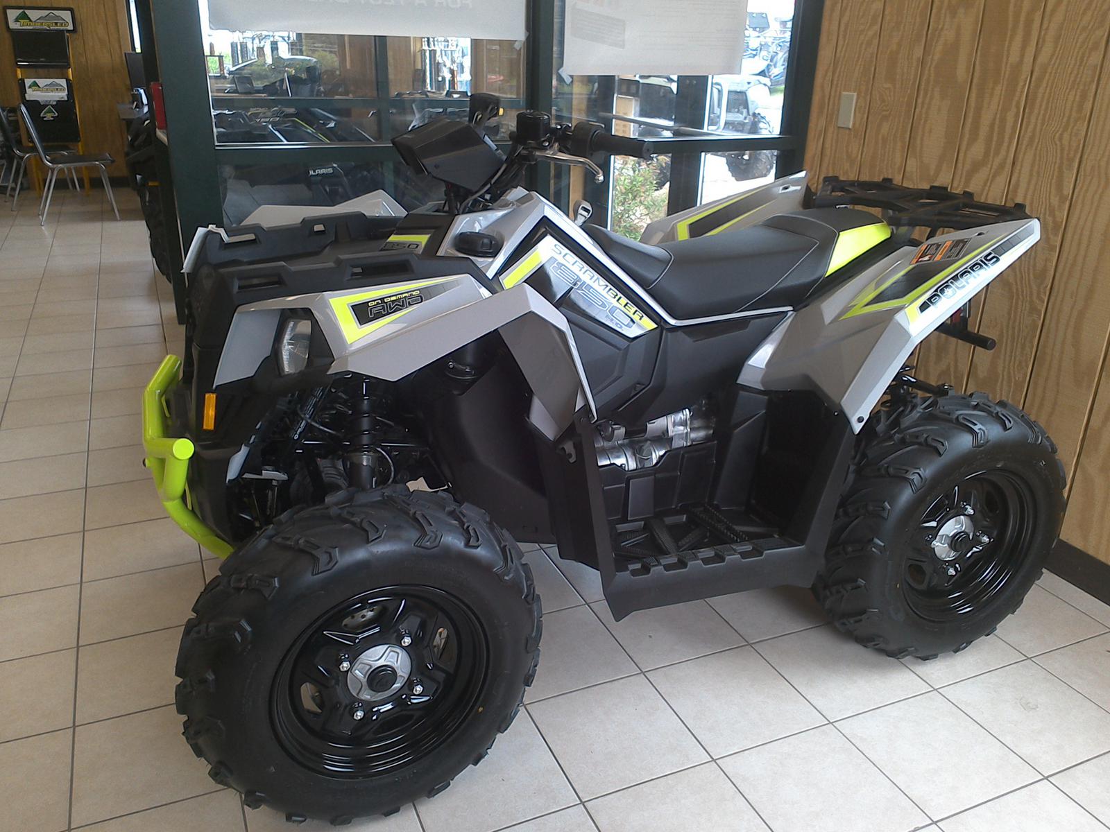 2019 polaris industries scrambler® 850 - ghost gray