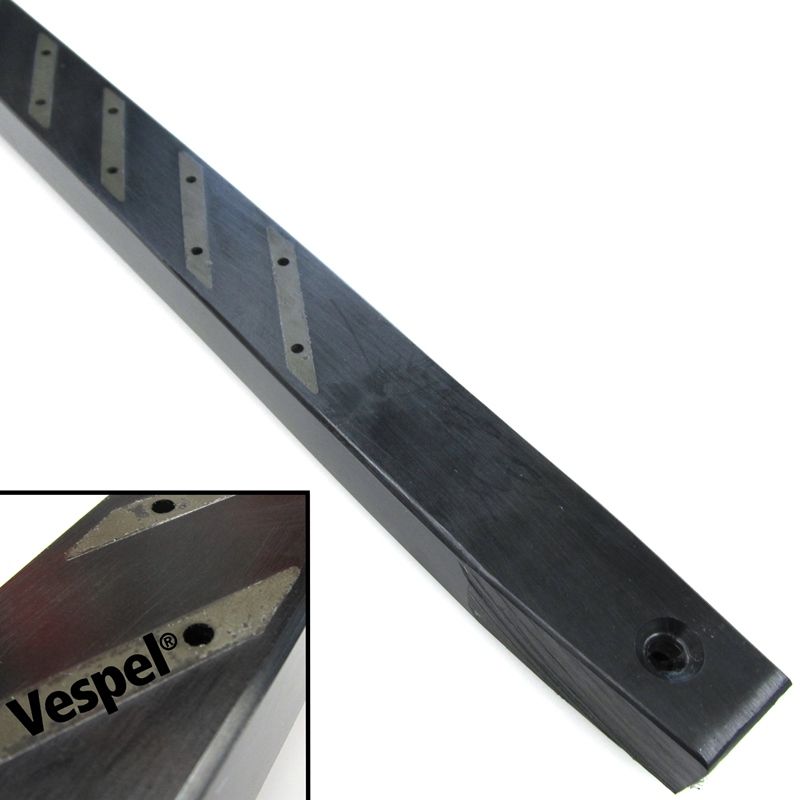 Yamaha UHMW Graphite Hyfax Slides – 56" Long, Pair – Fits Apex Phazer Vector Rage