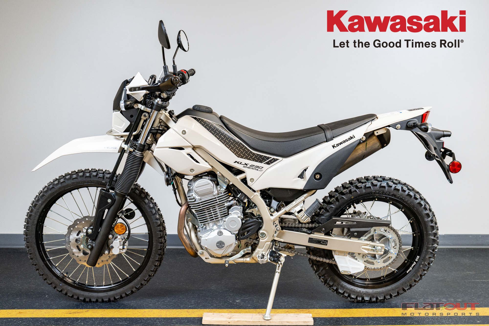2026 Kawasaki KLX230 SHERPA S ABS for Sale | Flat Out Motorsports