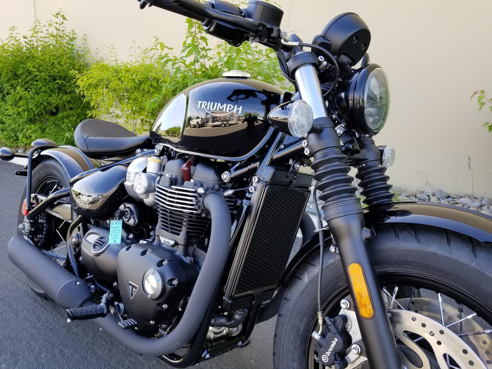 2018 Triumph Bonneville Bobber Black For Sale In Reno Nv Euro
