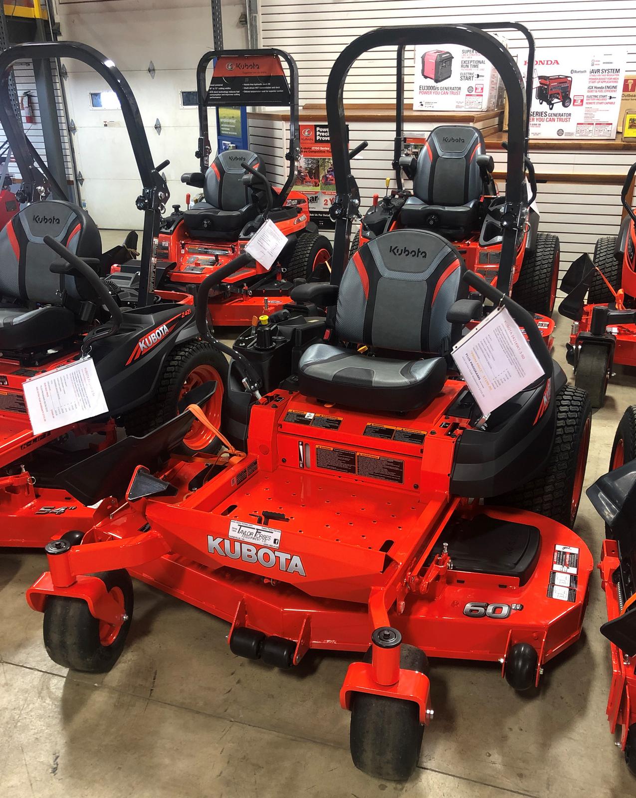 New Lawn Mowers from Kubota TaylorForbes Equipment Company, Inc