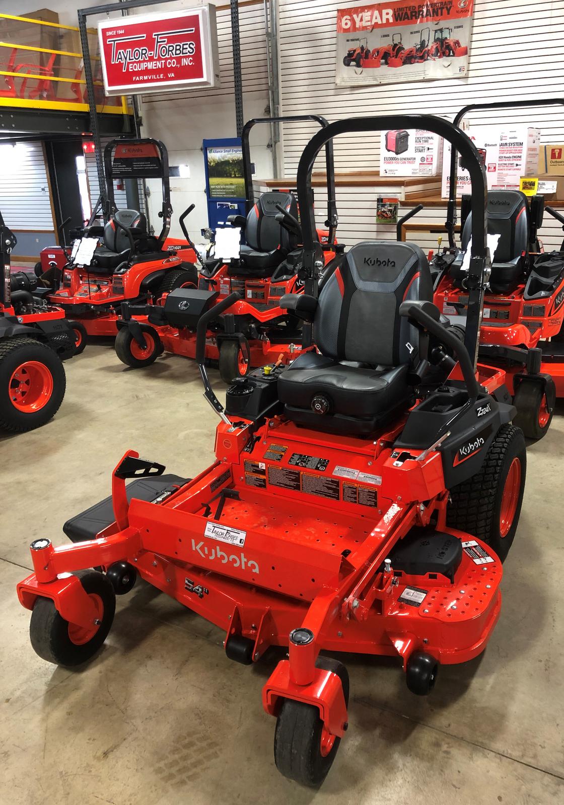 New Lawn Mowers from Kubota TaylorForbes Equipment Company, Inc