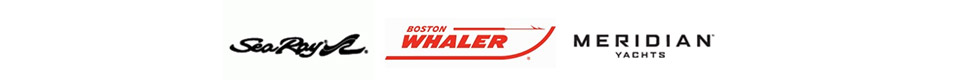 We carry products from Sea Ray, Boston Whaler, Meridian Yachts, MerCruiser, Mercury, Axius, and Zeus.