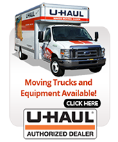 Moving Trucks and Equipment Available. Click Here.