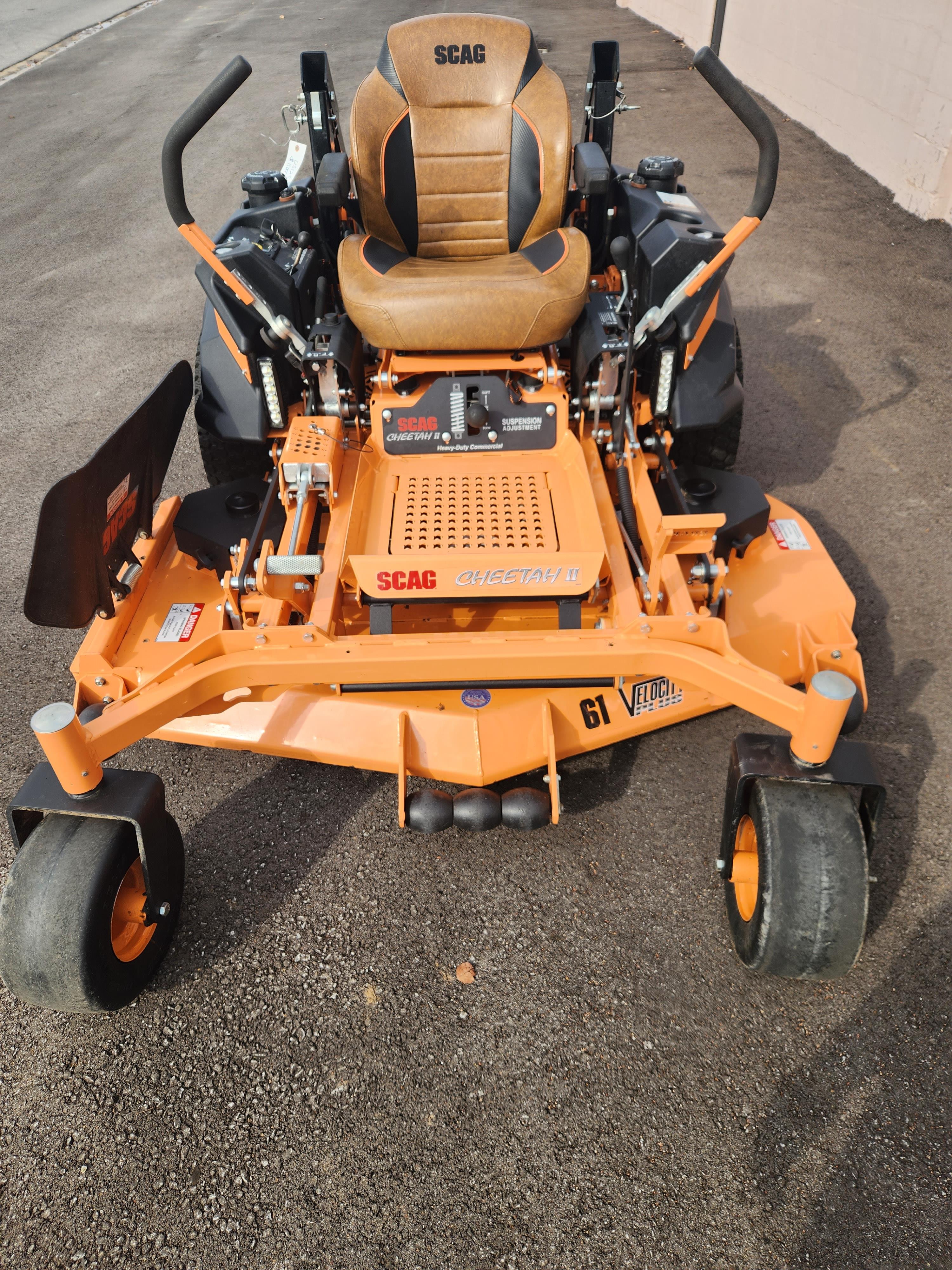 Scag Turf Tiger II 61 Mower Kawasaki 31HP Liquid Cooled, 57 OFF