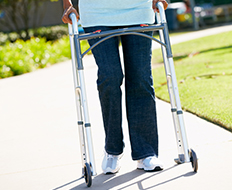 Aluminium Walkers (with/without wheels)