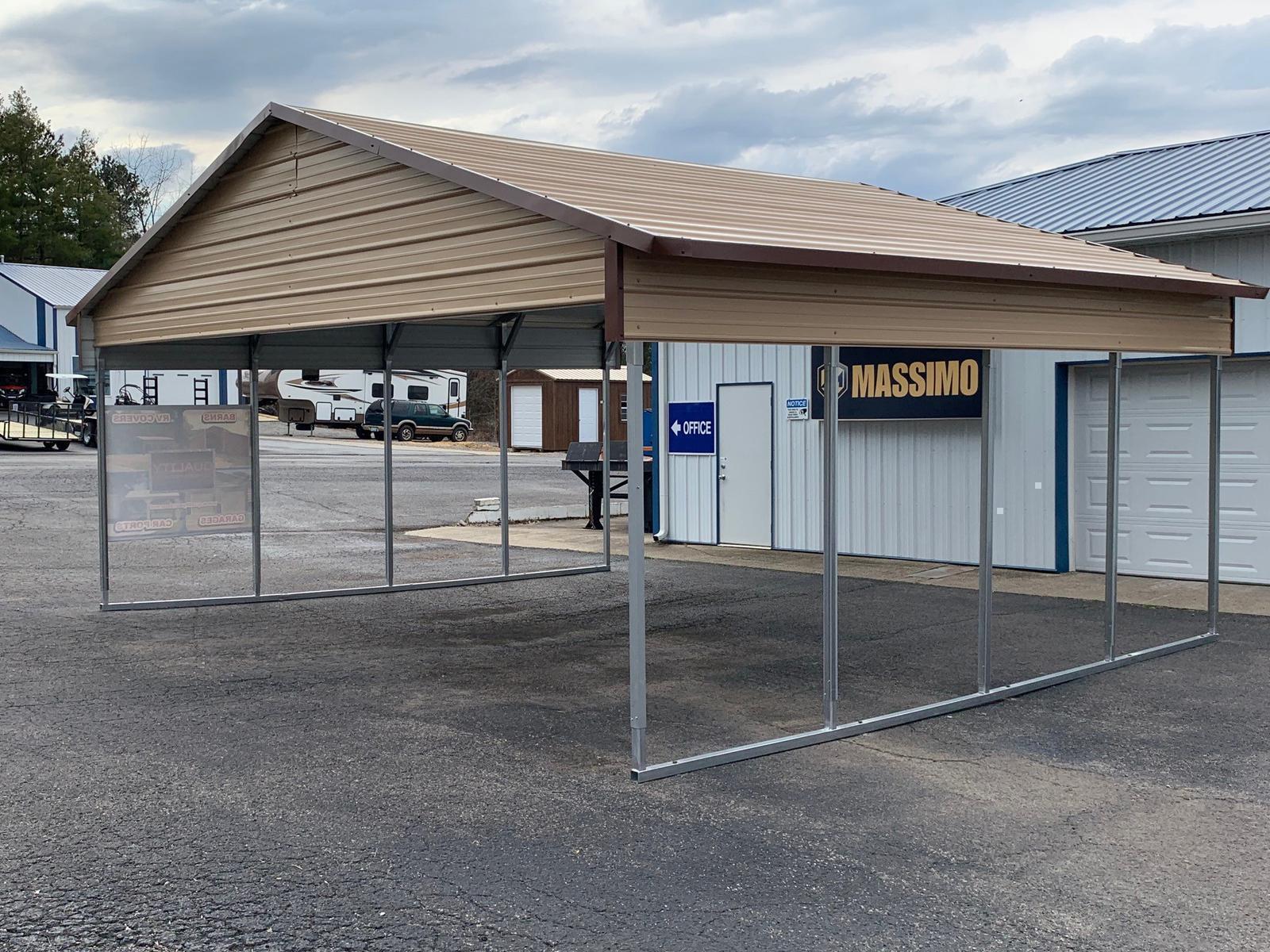 2020 Quality Outdoor Products Double Carport 18 X 20 For Sale In