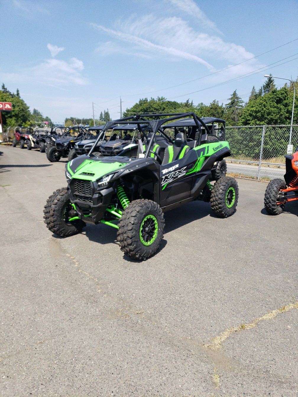 Side x Side from CanAm and Kawasaki Port Angeles Power Equipment Port