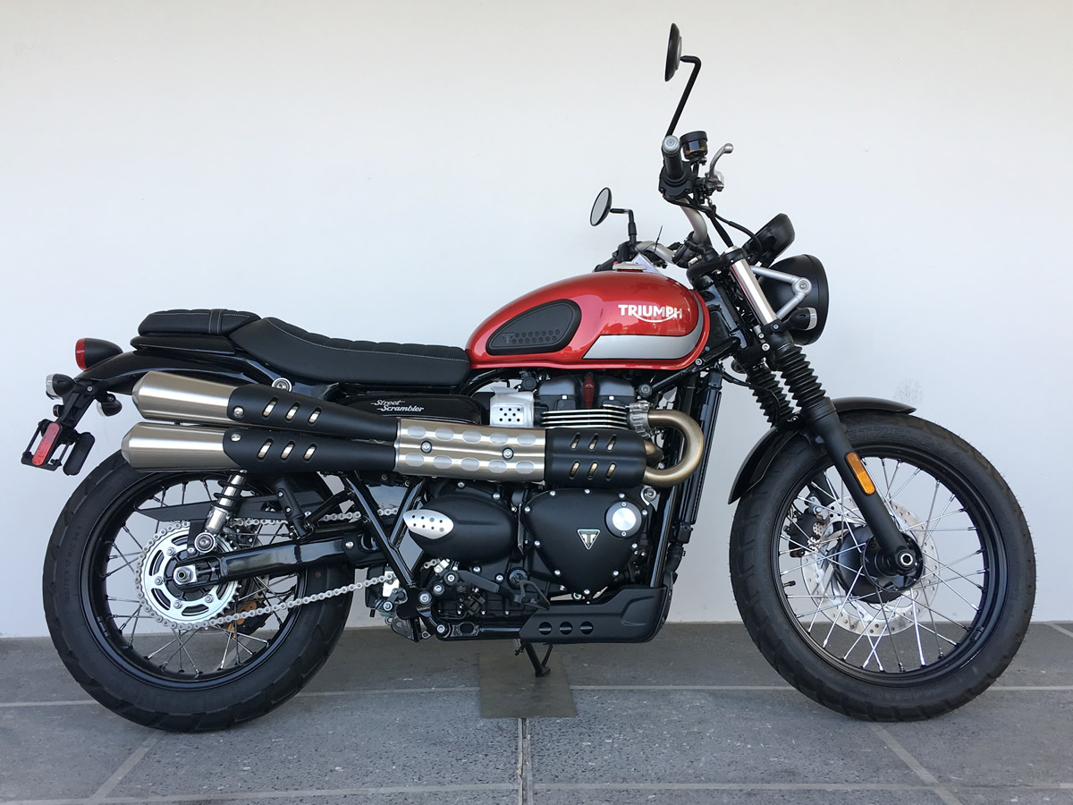 2017 Triumph Street Scrambler For In Roseville Ca A S 2017 Street Scrambler Tr815024 Right