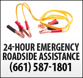 24-Hour Emergency Roadside Assistance - (661) 587-1801