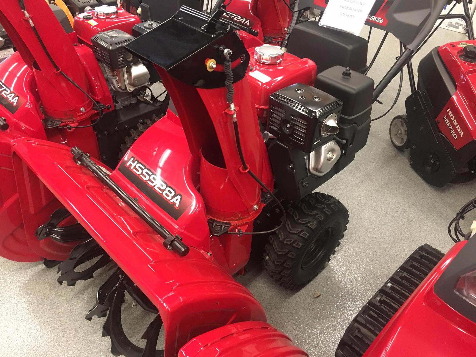 Honda Equipment Hss928awd For In Old Saybrook Ct New Hss928aawd Side