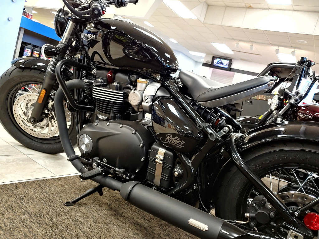 2018 Triumph Bonneville Bobber Black For Sale In Oshkosh Wi Team