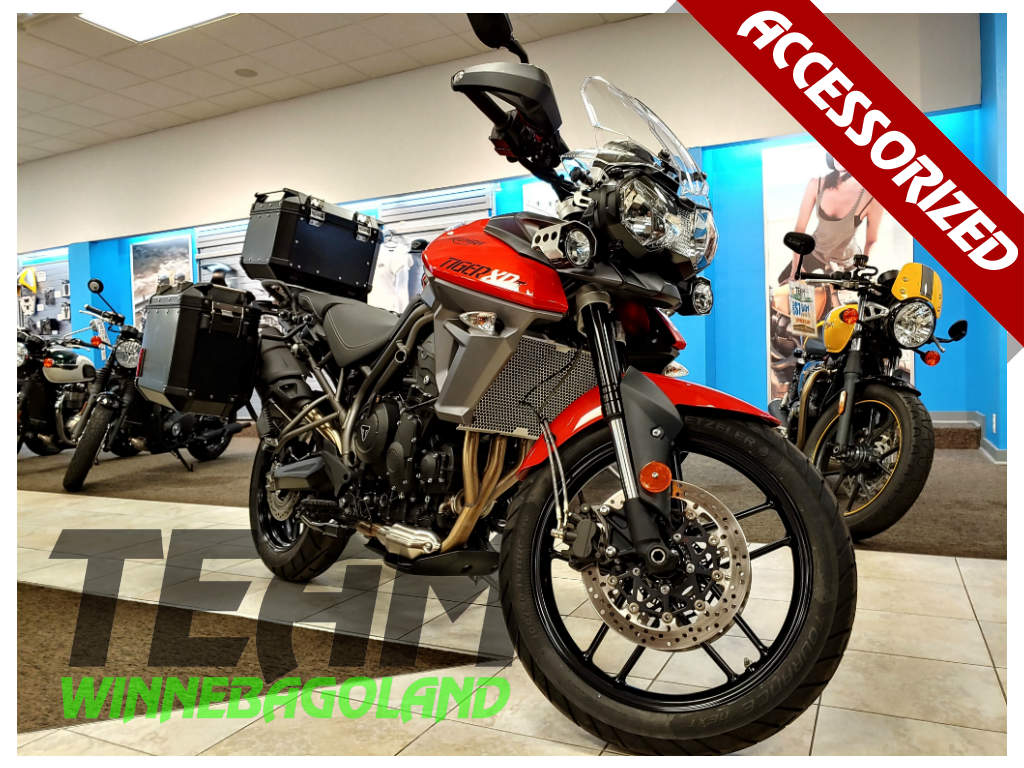 2016 Triumph Tiger 800 Xrt Orange For Sale In Oshkosh Wi Team