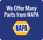 We Offer Many Parts From NAPA