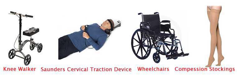 Purchase New England Surgical Medical Equipment Saunders Cervical Traction Device, Knee Walker Purchase, Knee Walker Rental, Wheelchair Purchase, Wheelchair Rental, Compression stockings