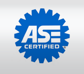 We are ASE Certified.