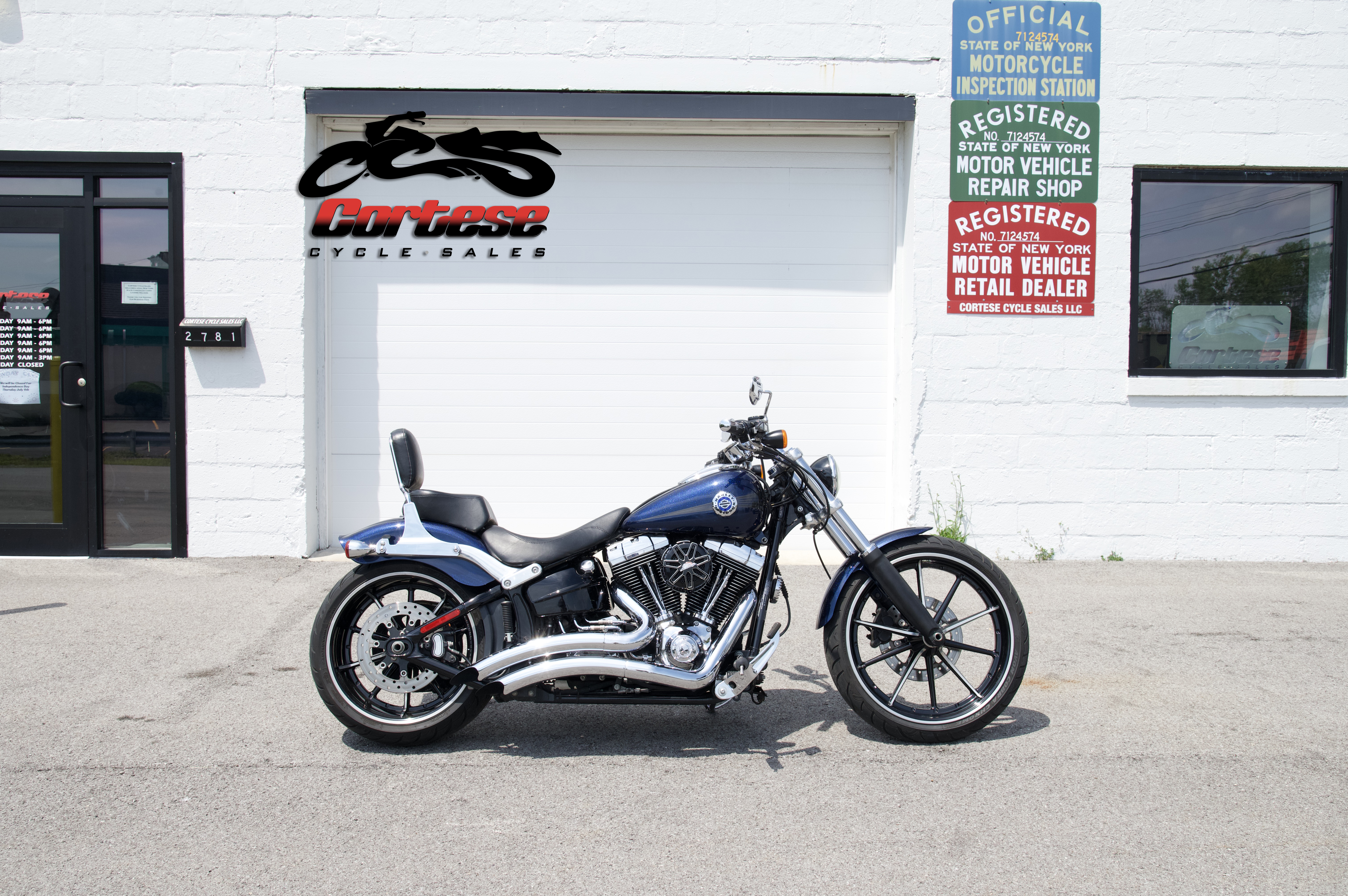 Thunderbike Harley Davidson Fxsb Softail Breakout For Sale Custom - Main Image