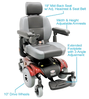 C.T.M HS-2850 Power Wheelchair
