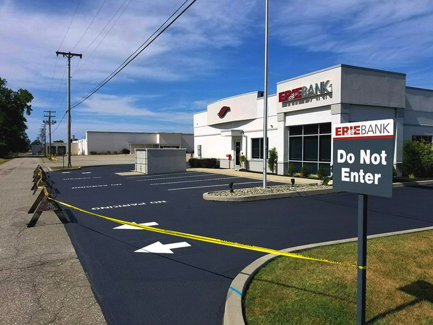 Asphalt Maintenance Gerlach's Power Equipment Center Erie, PA (814) 838