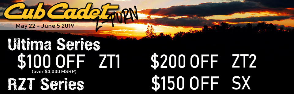 Cub Cadet Sale Cub Cadet Sale