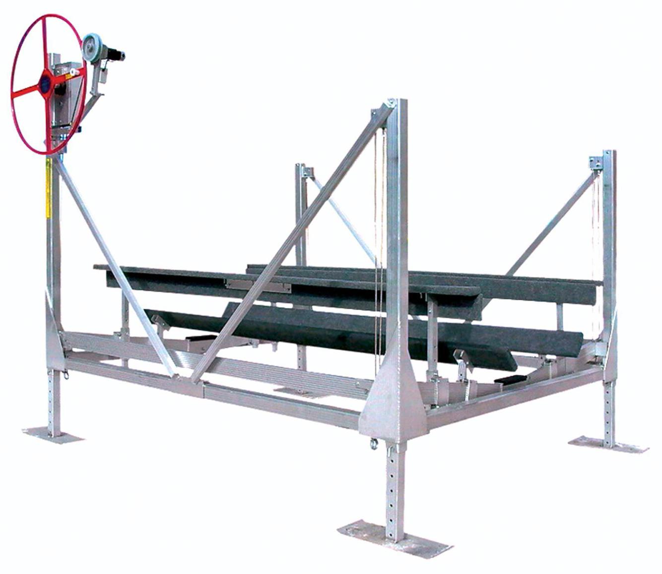 Boat lift from Lakeshore Products Keith's Marina West Bend, WI (262