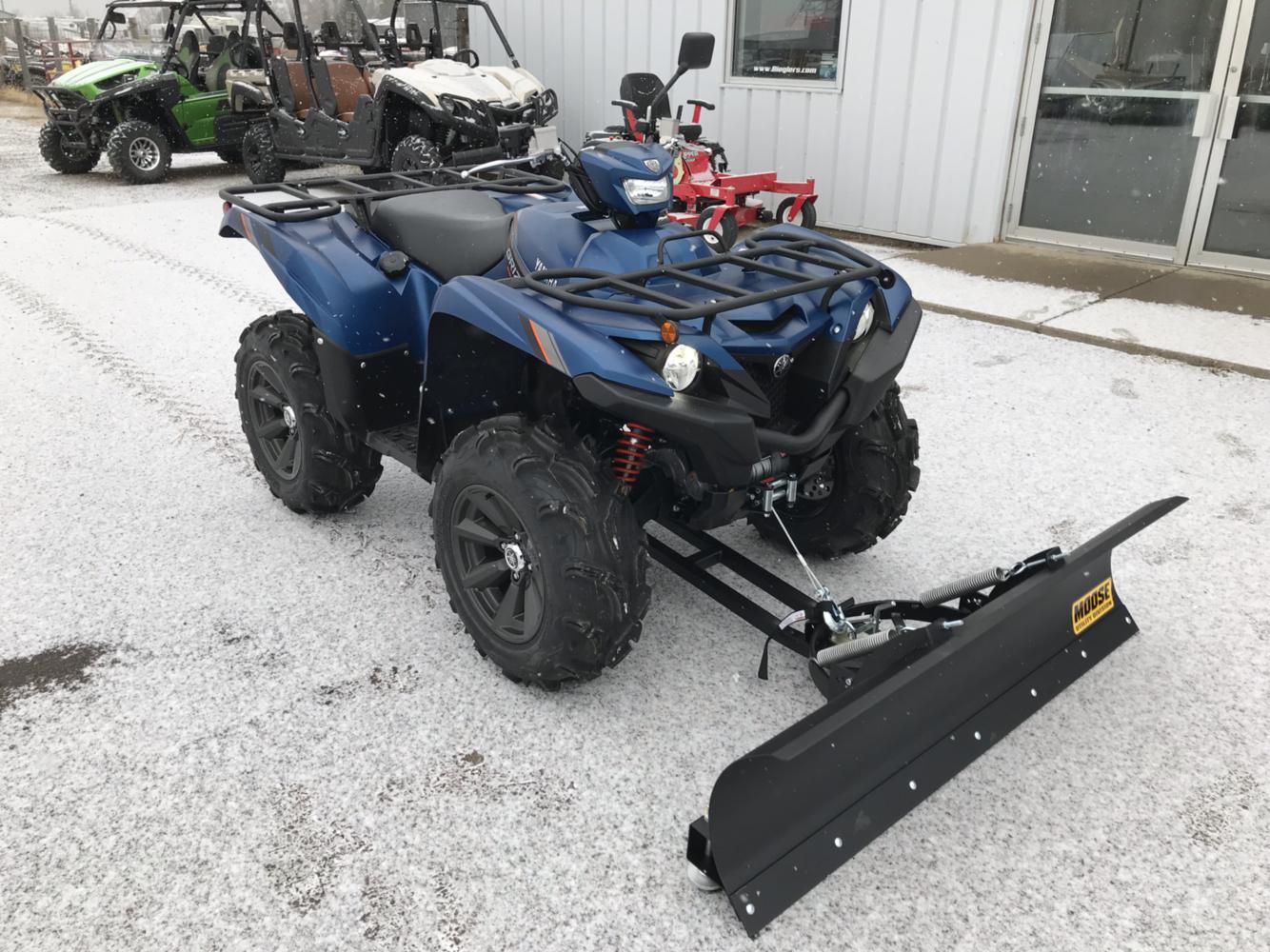 2019 Yamaha Grizzly 700 EPS SE with Moose Plow, Warn 3000LB Winch and