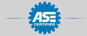 Our technicians are ASE certified.