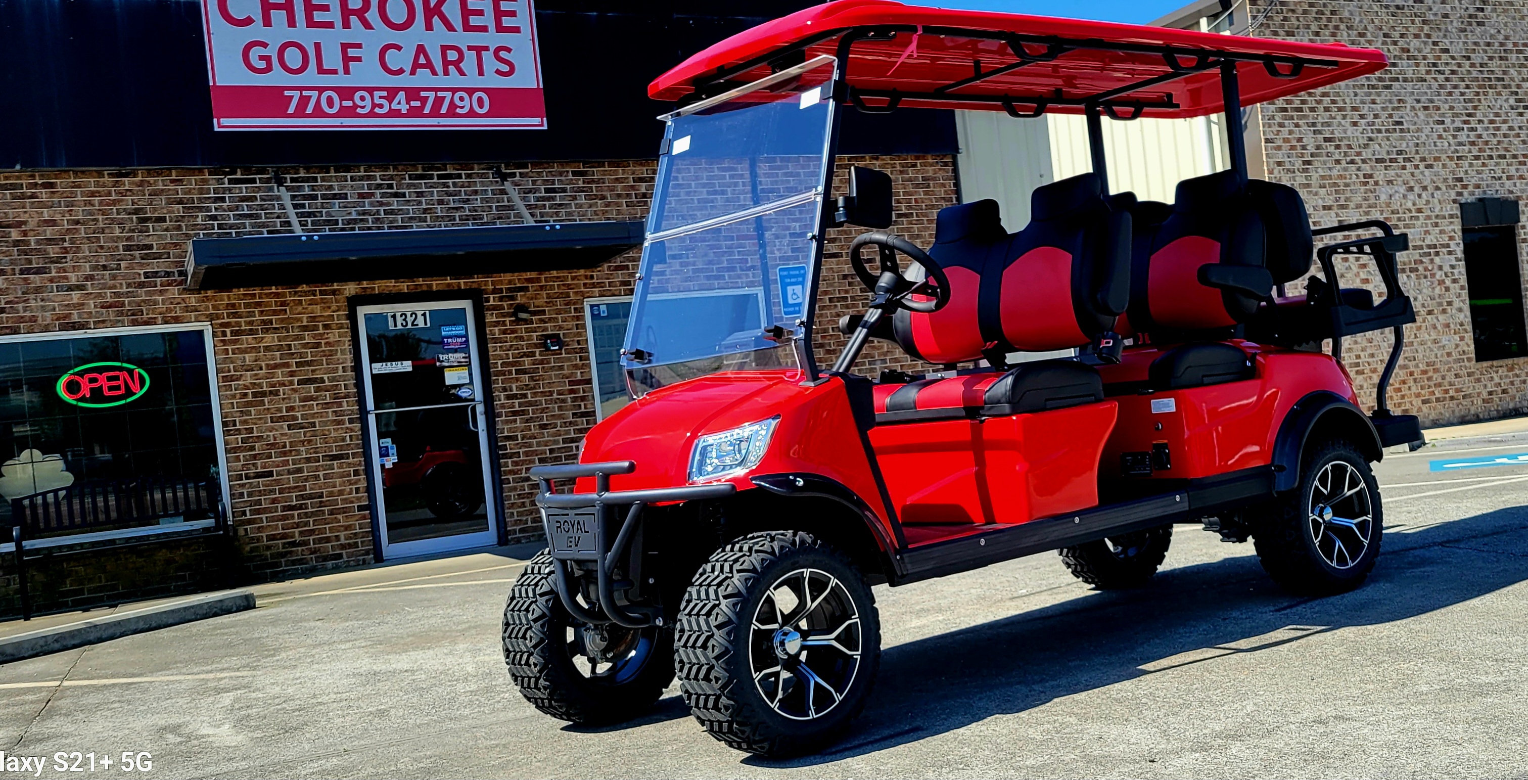 Inventory Cherokee Golf Carts