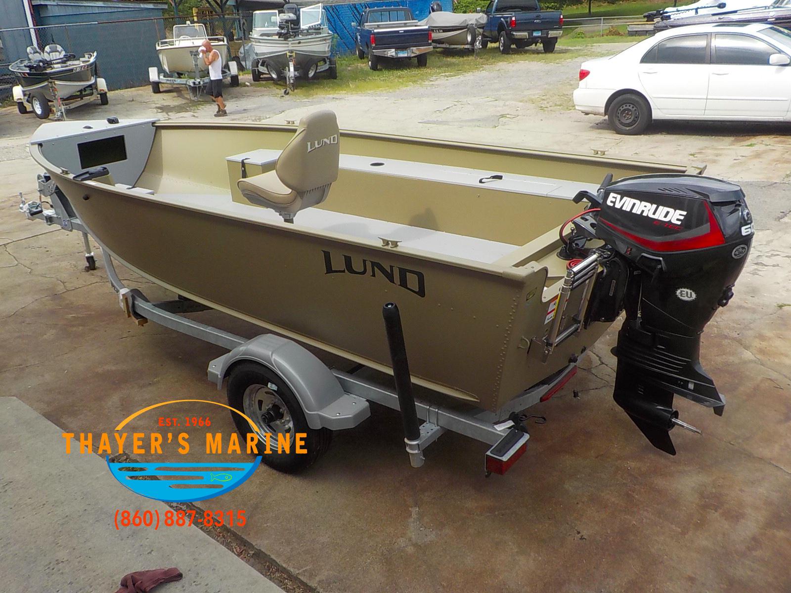 2019 Lund 1600 Alaskan Tiller for sale in Norwich, CT. Thayer's Marine