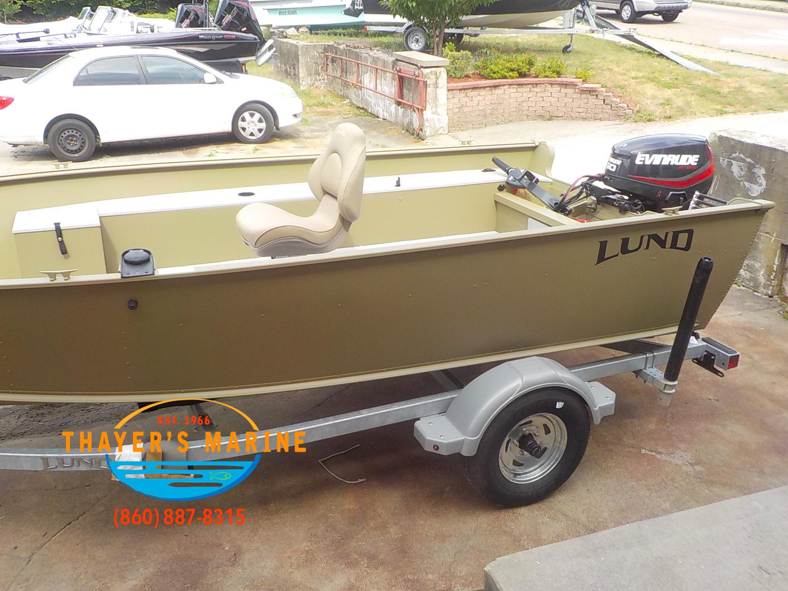 2019 Lund 1600 Alaskan Tiller for sale in Norwich, CT. Thayer's Marine