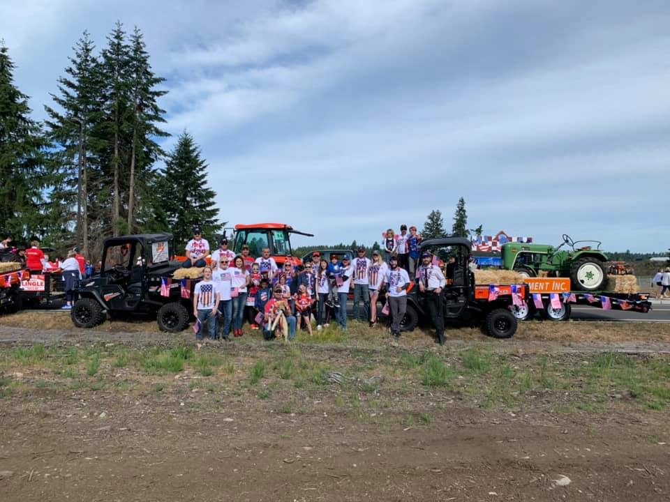 Yelm Prairie Days Parade J & I Power Equipment